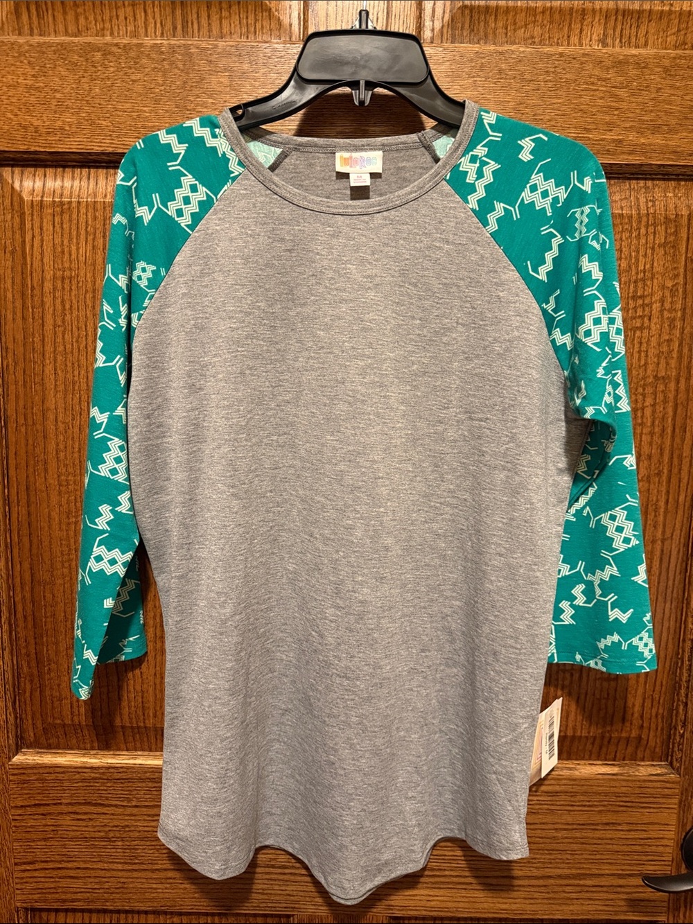 LuLaRoe Heather Gray Crewneck  Tunic Tee Medium NWT
